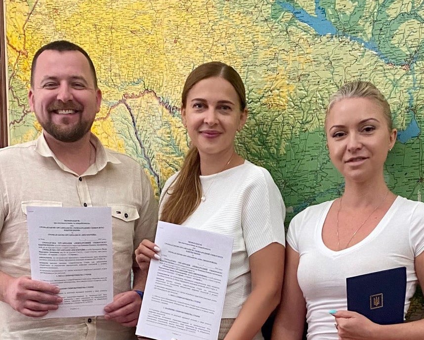 NGOs «International Cybersecurity University», «Eco Generation», «WIN Ukraine» began cooperation in the preparation of specialized activities at the national level